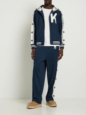 KENZO PARIS - Elephant Interlock Piquet Track Pants